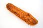 Mobile Preview: Baguette- & Brotschale rustikal aus Olivenholz 25 cm