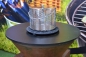 Preview: Popcorntopf aus rostfreiem Stahl für Grill, Feuerplatte, Feuerstelle