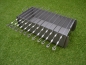 Preview: Schaschlik Grill, Mangal, Campinggrill, Angler Grill aus 3 mm Stahl (ST37)