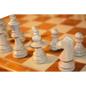 Preview: Schachbrett "Tournment 6" Schachspiel Turnier Staunton No. 6 mit Figuren aus Holz