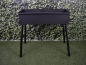 Preview: Schaschlik Grill, Mangal aus 3 mm Stahl (ST37) 800 x 300 mm Schwarz