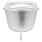 Preview: Wasserspender 6 L aus Aluminium (Silber), Umivalnik, Rukomojnik