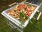 Preview: Gemüseschale, Grillschale, Grillkorb aus Edelstahl für 800er Mangal