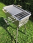 Preview: Schaschlik Grill, Mangal aus 2,5 mm Edelstahl (V2A) 500 mm