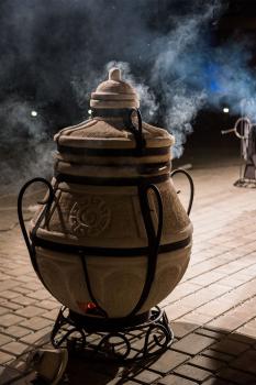 Amphora Tandoor “Aladdin Mini” mit Klappdeckel
