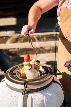 Amphora Tandoor Haken geschmiedet