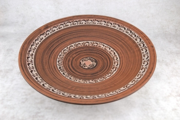 Usbekische Schale Lagan aus Keramik Ø 43,5 cm