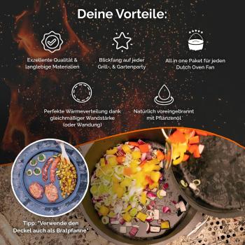 Dutch Oven 14 Liter (14 QT)