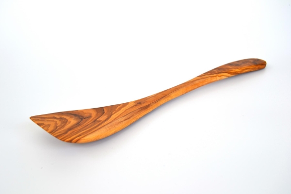 Pfannenwender vorne gerade aus Olivenholz 30 cm Pfannenwender vorne gerade aus Olivenholz 30 cm