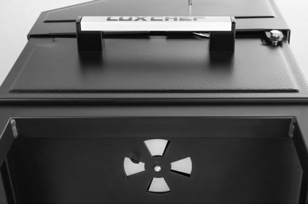 LUXCHEF LC-50 Holzkohlegrill Grillwagen aus Stahl mit Deckel LUXCHEF LC-50 Holzkohlegrill Grillwagen aus Stahl mit Deckel