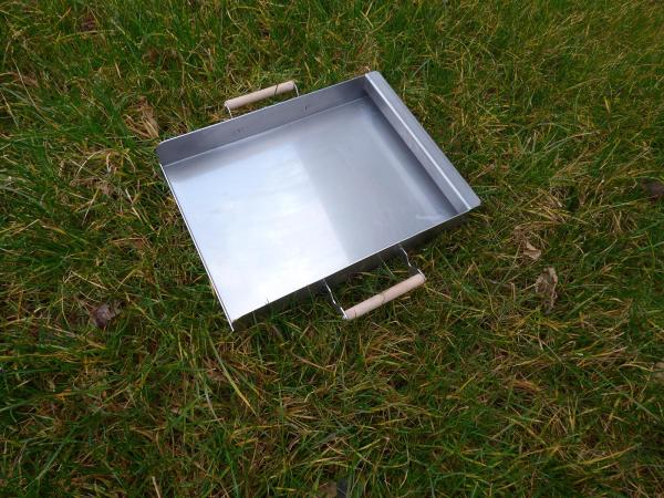 Ablage für 800er Mangal Grill aus Edelstahl Ablage für 800er Mangal Grill aus Edelstahl