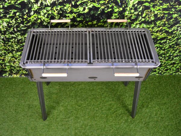 Schaschlik Grill, Mangal aus 3 mm Stahl (ST37)