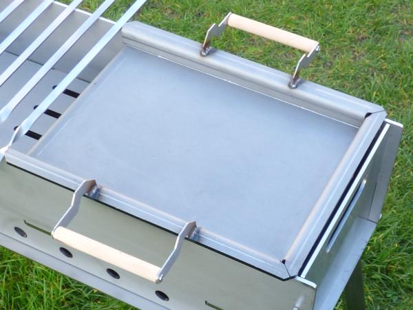 Feuerplatte, Grillplatte, Plancha aus 5 mm Stahl (ST37) Feuerplatte, Grillplatte, Plancha aus 5 mm Stahl (ST37)